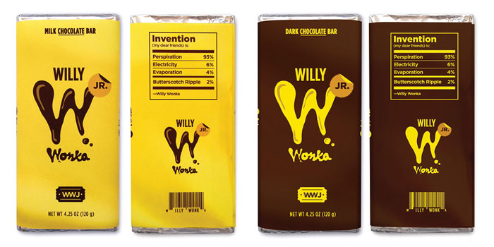 Willy Wonka Jr. - Packaging Inspired Marketing