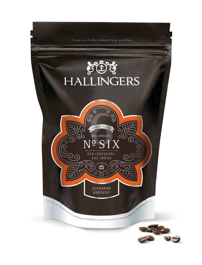Hallingers Tea & Coffee Packaging 