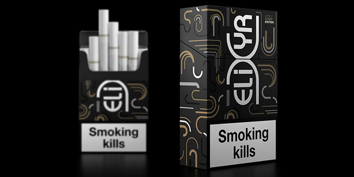 Elixyr Limited Iconic Edition Cigarettes Tobacco Package Inspiration