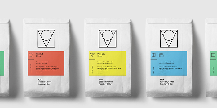 kook een maaltijd technisch linnen MOK - Visual Identity - Tea & Coffee - Package Inspiration