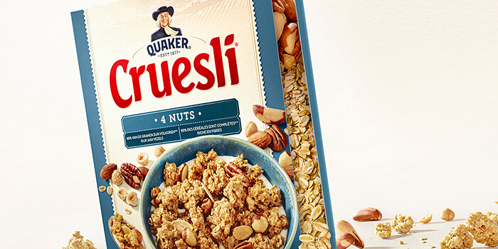 New design for Quaker Cruesli by PROUDdesign - Food & Gourmet - Package  Inspiration